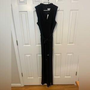 NWT Calvin Klein Black Jumpsuit Size 10 - Sleeveless